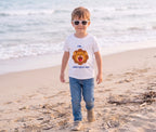 Lion Roar Printed Half Sleeve Kids Printed T-Shirt