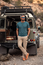 LEON Men's Stretch Twill Cargo Pants