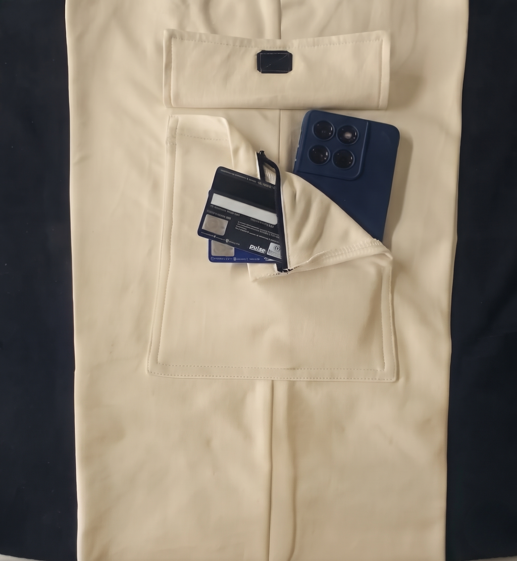 LEON Men’s Cotton Loopknit Cargo Jogger