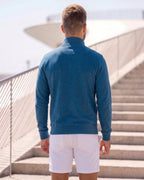 High Neck Half Zipper Sports Sweatshirt LEON
