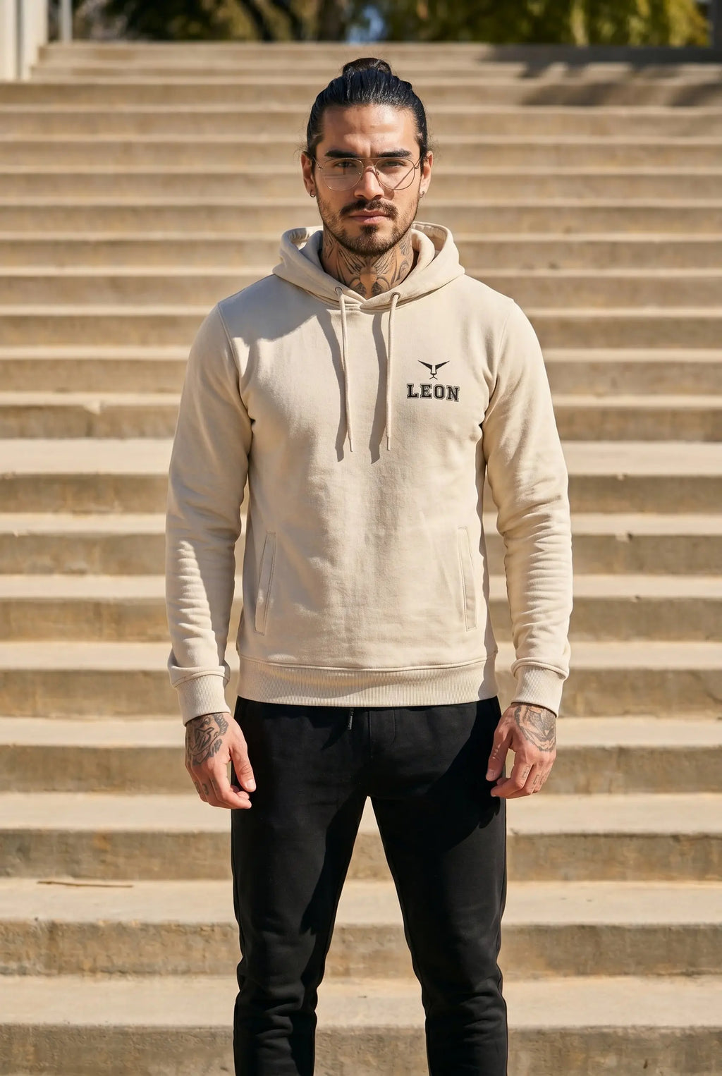 Full Sleeve Pullover Sports Hoodie LEON