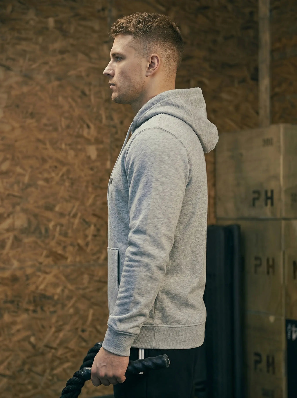 Full Sleeve Pullover Sports Hoodie LEON