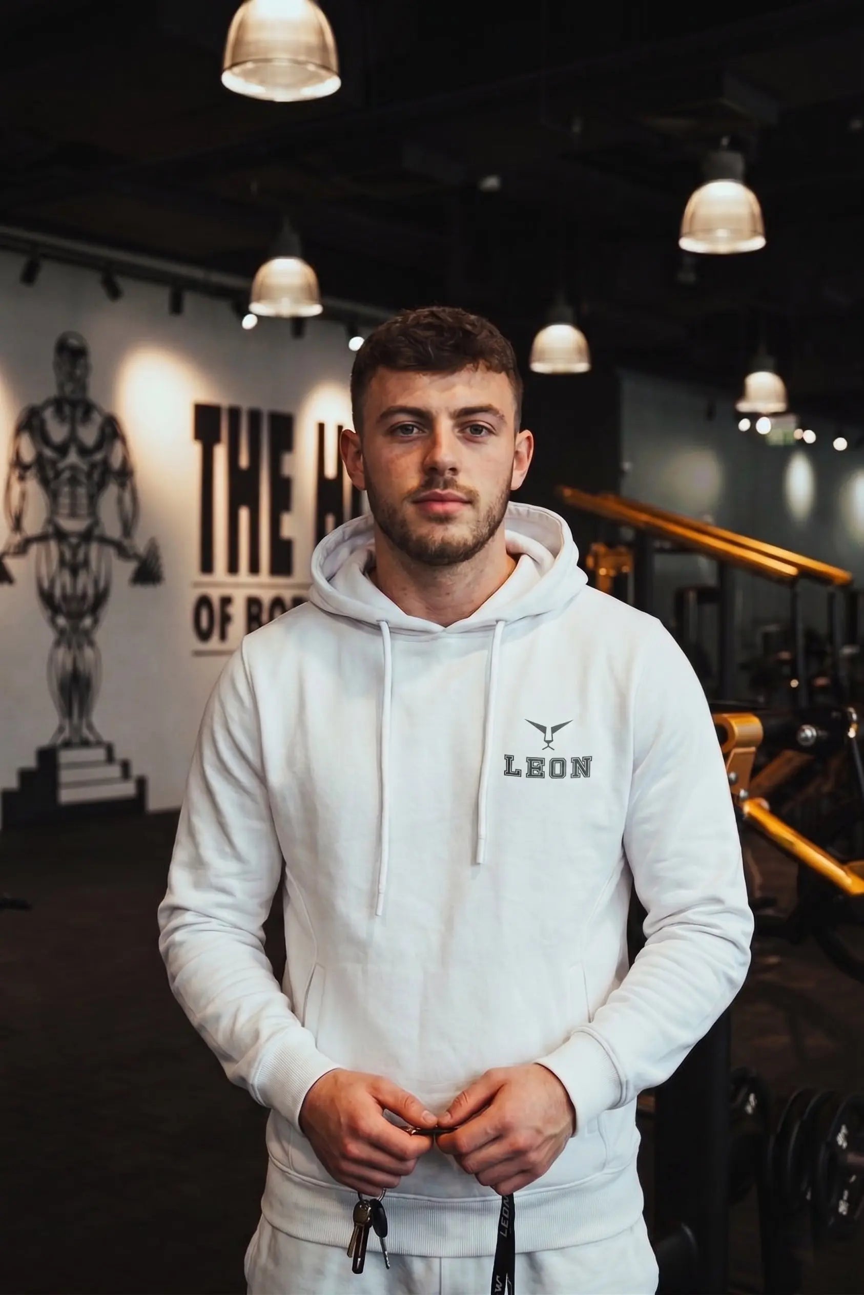 Full Sleeve Pullover Sports Hoodie LEON
