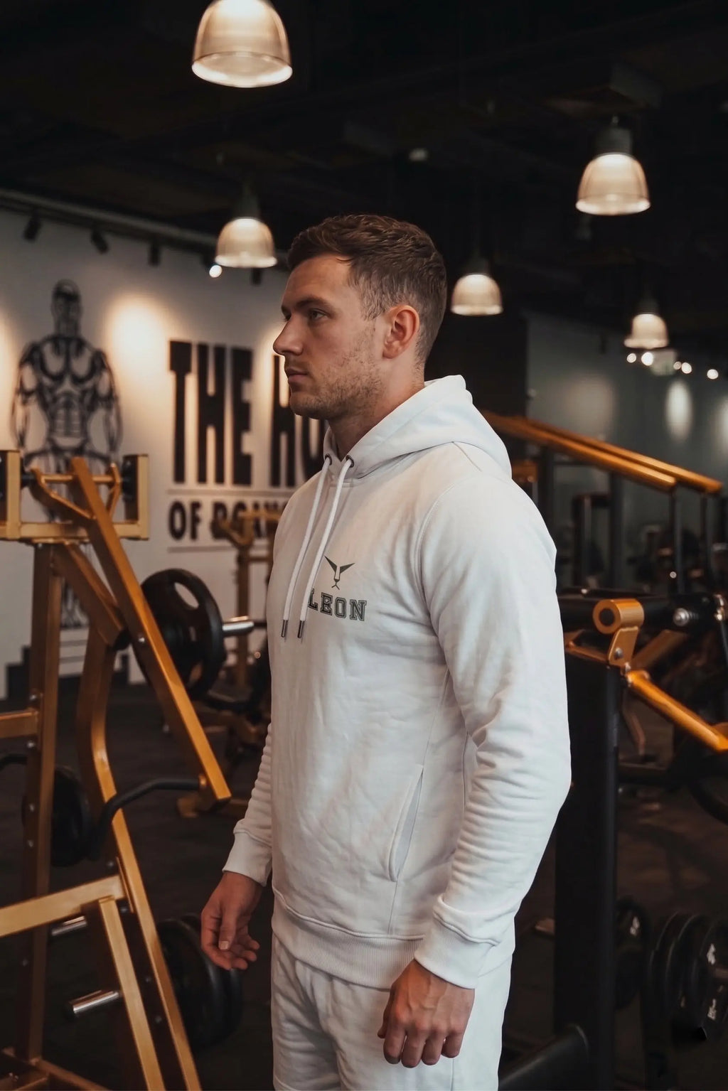 Full Sleeve Pullover Sports Hoodie LEON