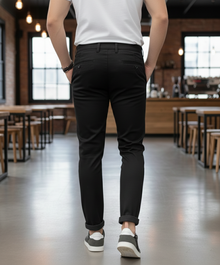 Slim Fit Derby Trousers