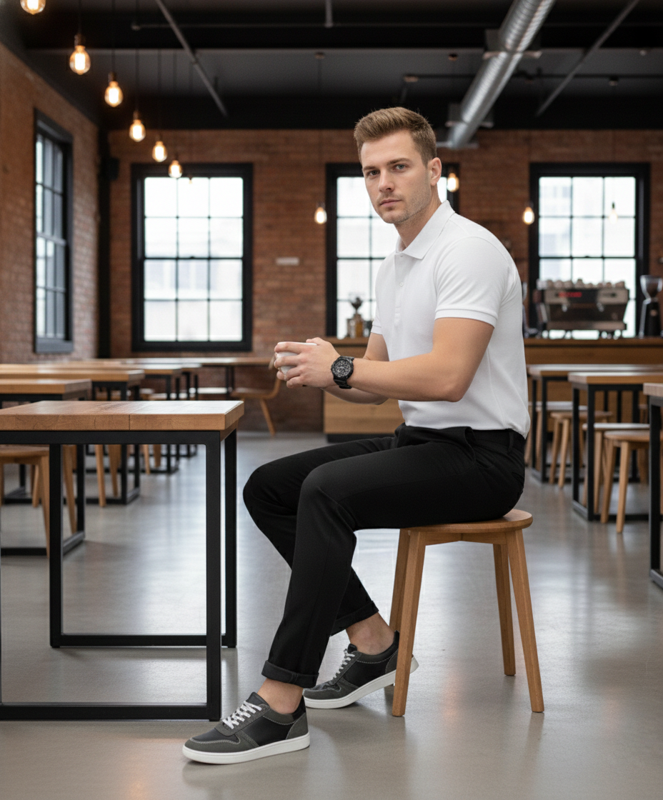 Slim Fit Derby Trousers