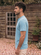 Henley Neck  Half Sleeve T-Shirt LEON
