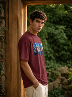 LEON Men’s Starry Night Printed T-Shirt