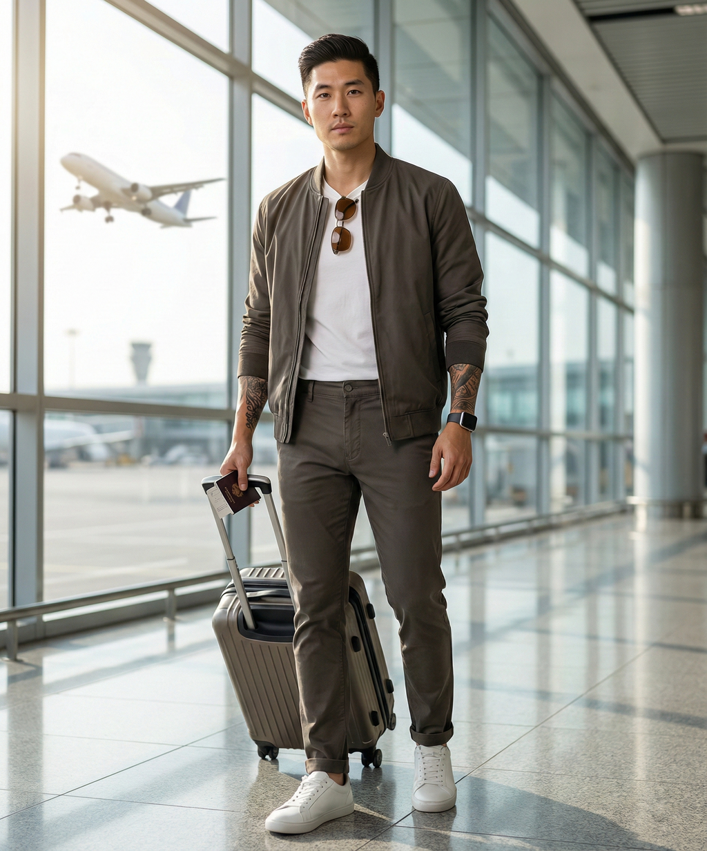 Slim Fit Derby Trousers