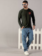 Dragon Printed Full Sleeve T-Shirt