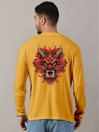 Dragon Printed Full Sleeve T-Shirt