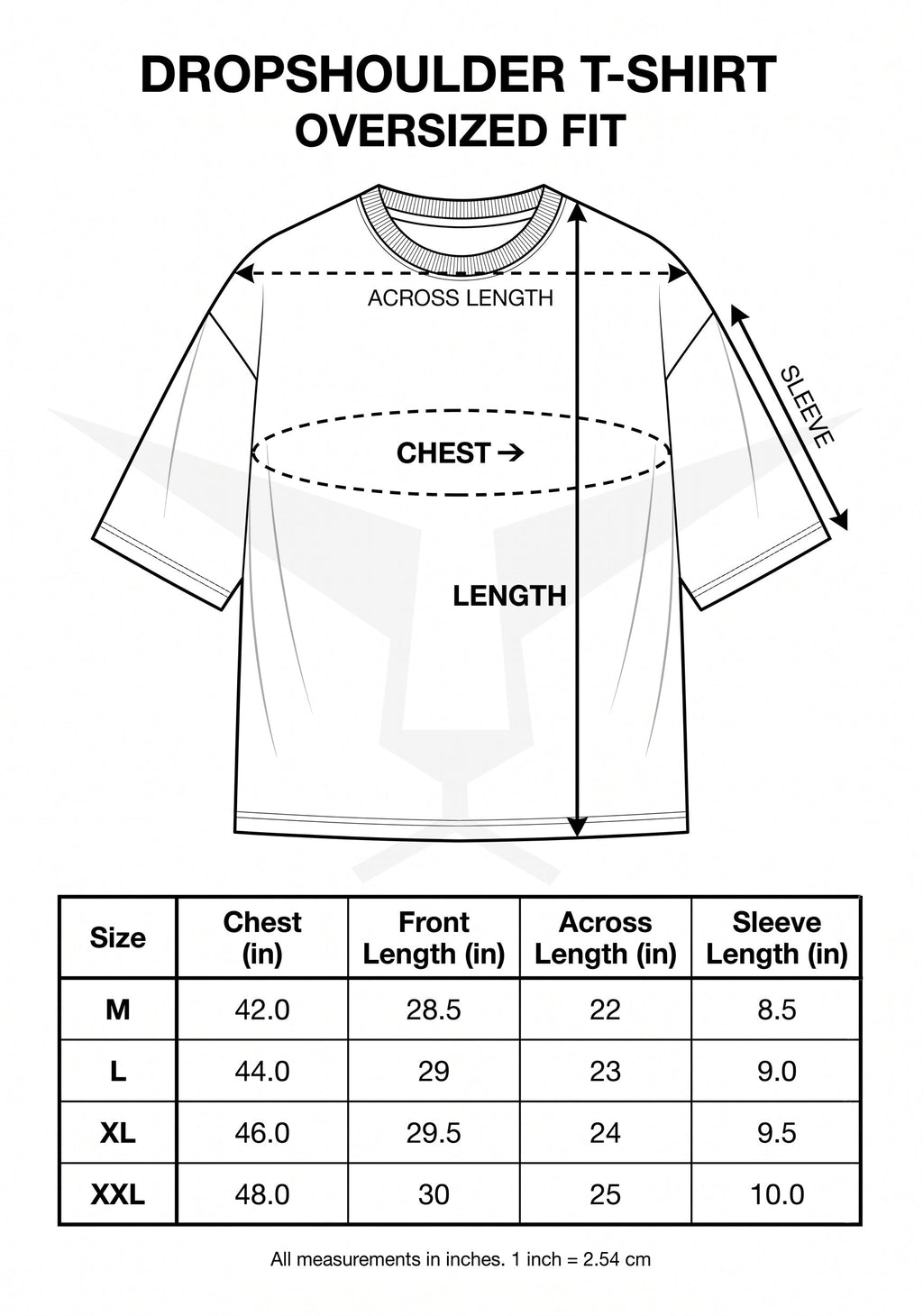 LEON Men's Oversized Gothic Printed T-Shirt LEON