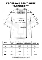 LEON Men's Oversized Gothic Printed T-Shirt LEON
