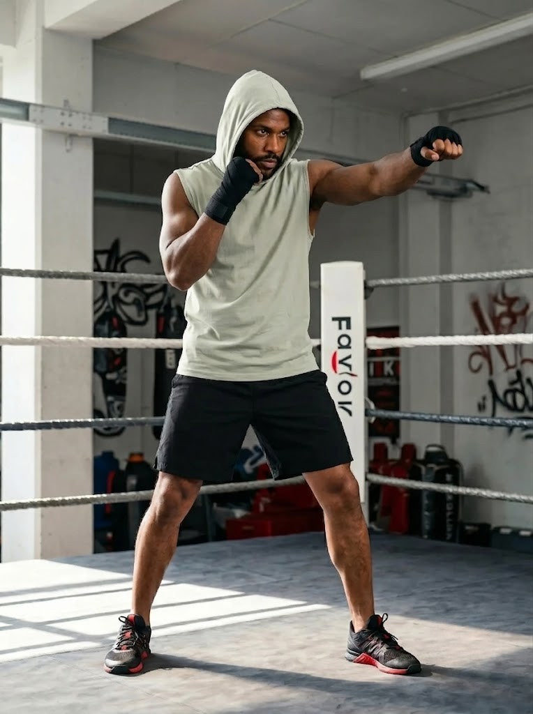 Hooded Gym Vest