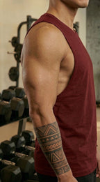 LEON Men's Sleeveless Workout Gym Vest LEON