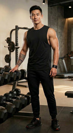 LEON Men's Sleeveless Workout Gym Vest LEON