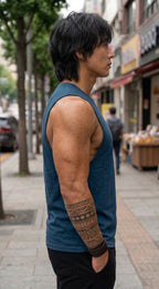LEON Men's Sleeveless Workout Gym Vest LEON