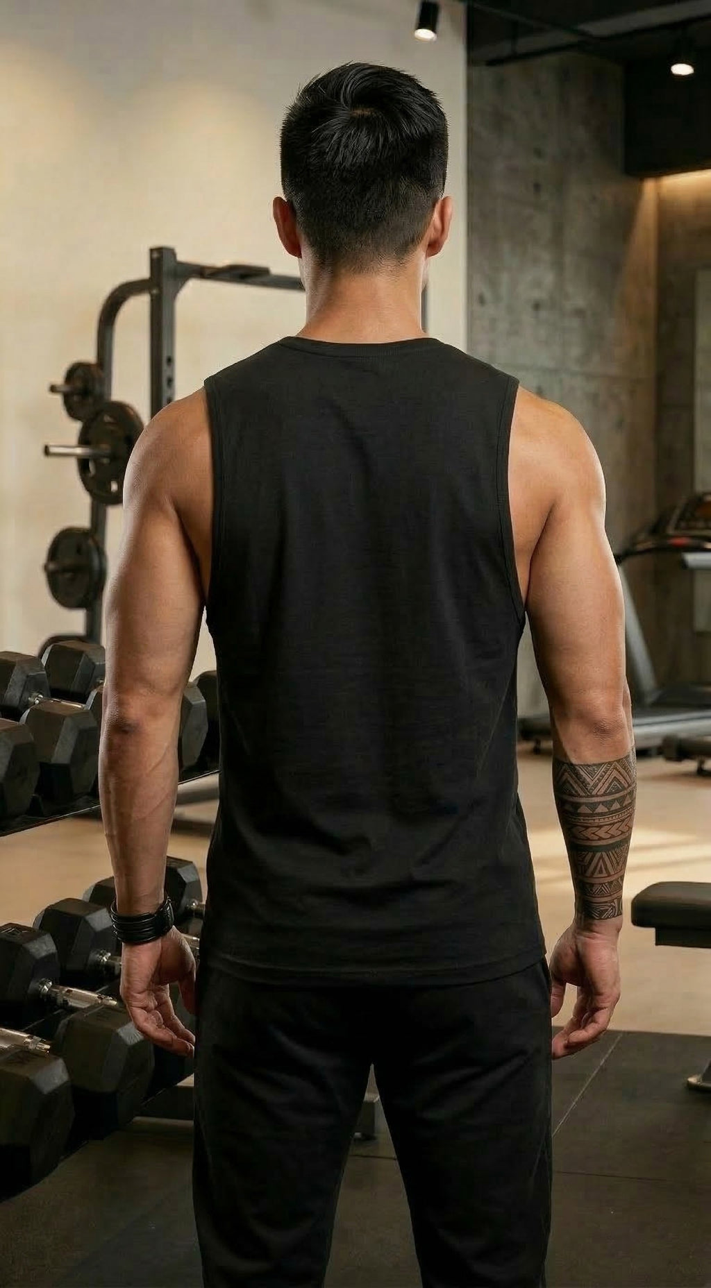 LEON Men's Sleeveless Workout Gym Vest LEON