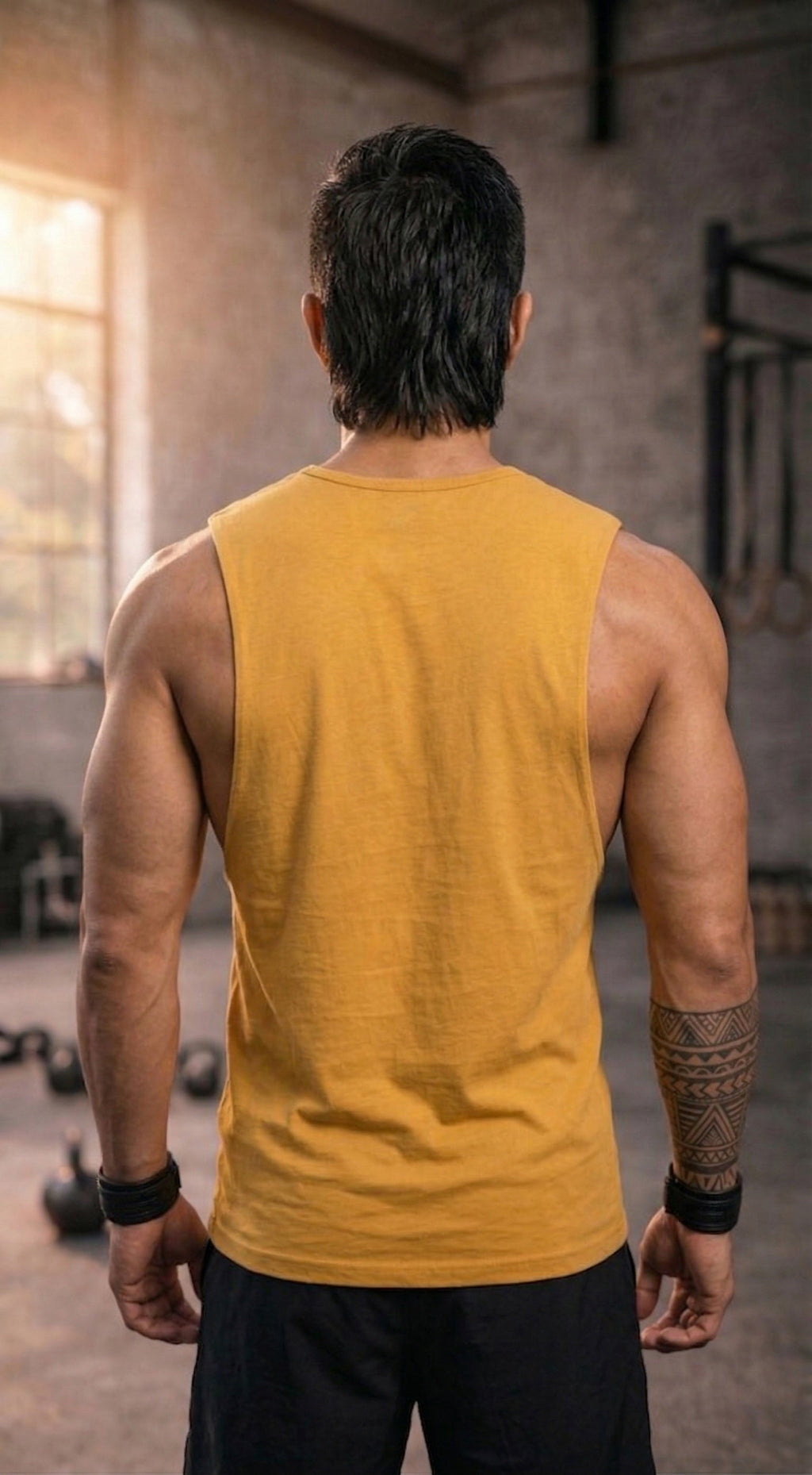 LEON Men's Sleeveless Workout Gym Vest LEON