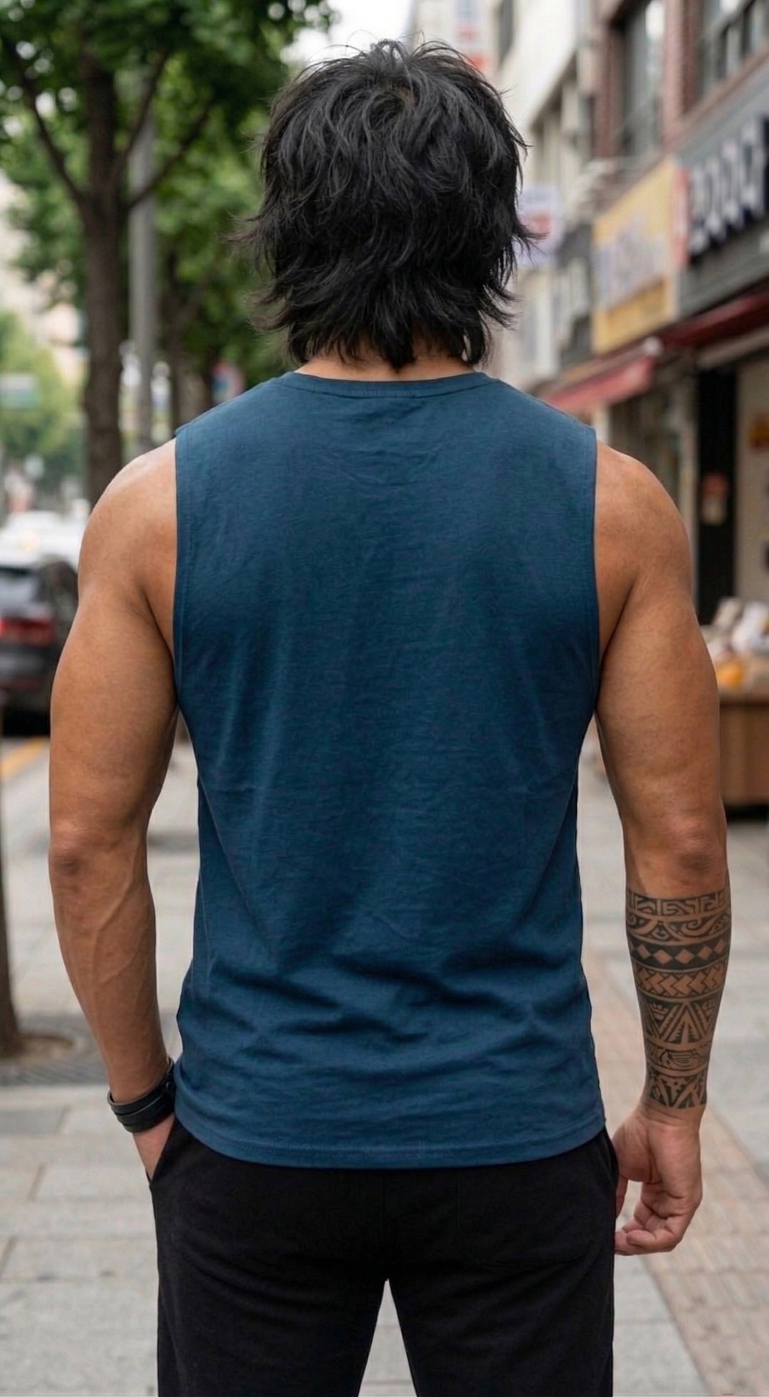 LEON Men's Sleeveless Workout Gym Vest LEON