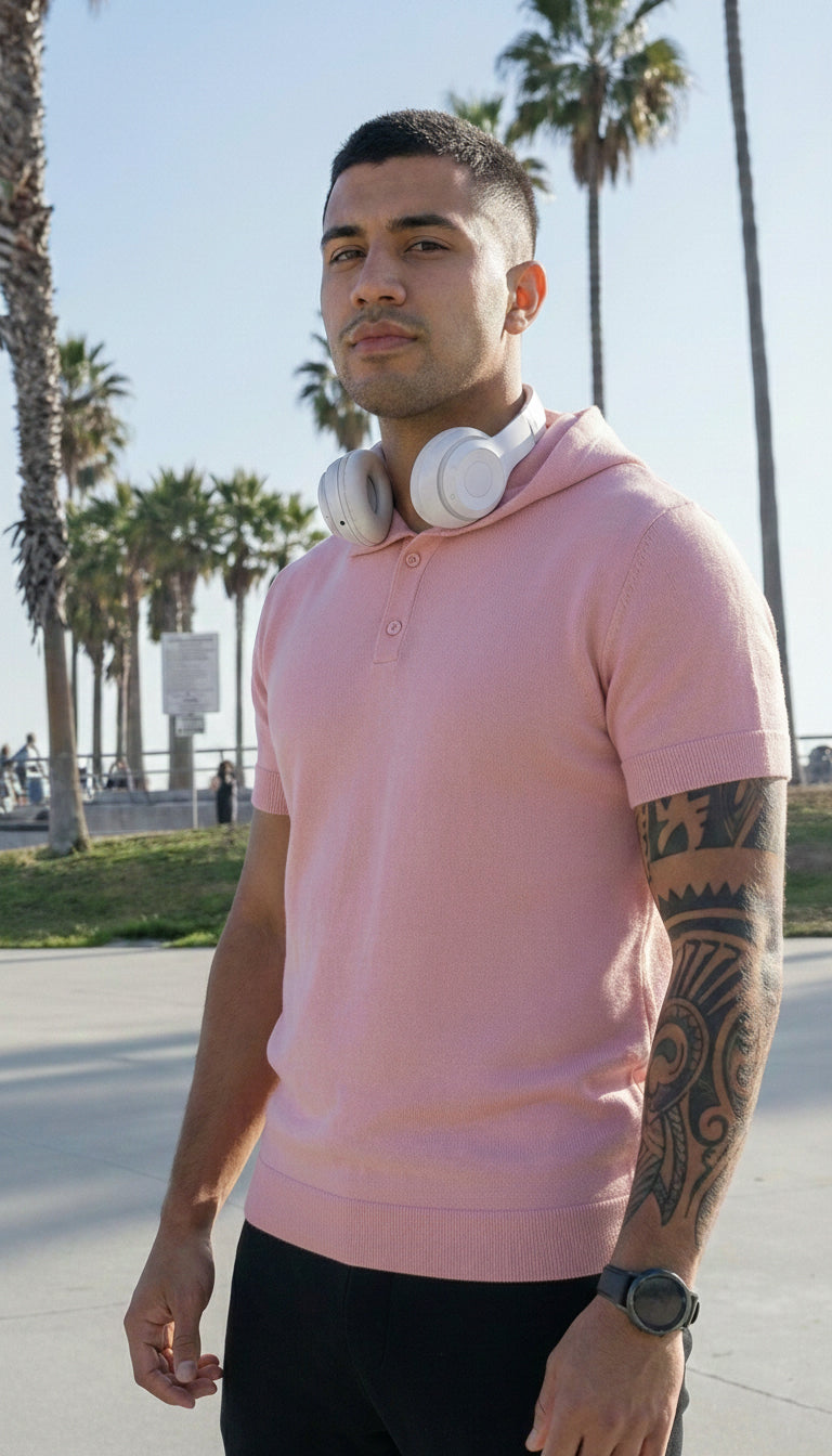 Half Sleeve T-Shirt Hoodie