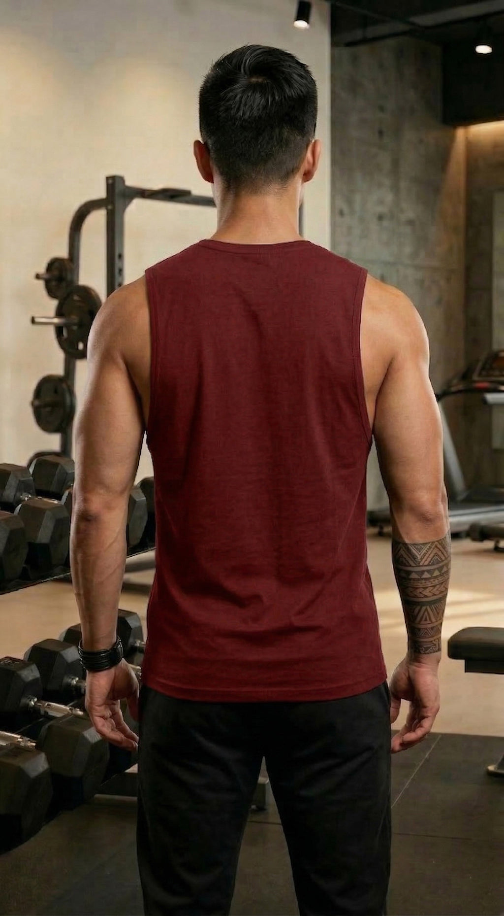 LEON Men's Sleeveless Workout Gym Vest LEON