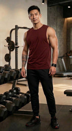 LEON Men's Sleeveless Workout Gym Vest LEON