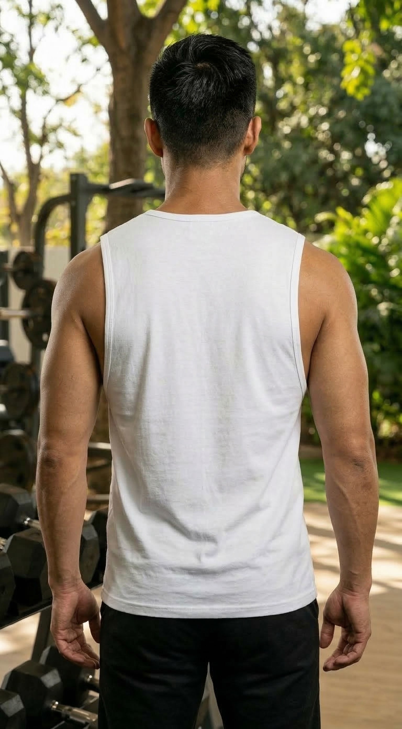 LEON Men's Sleeveless Workout Gym Vest LEON