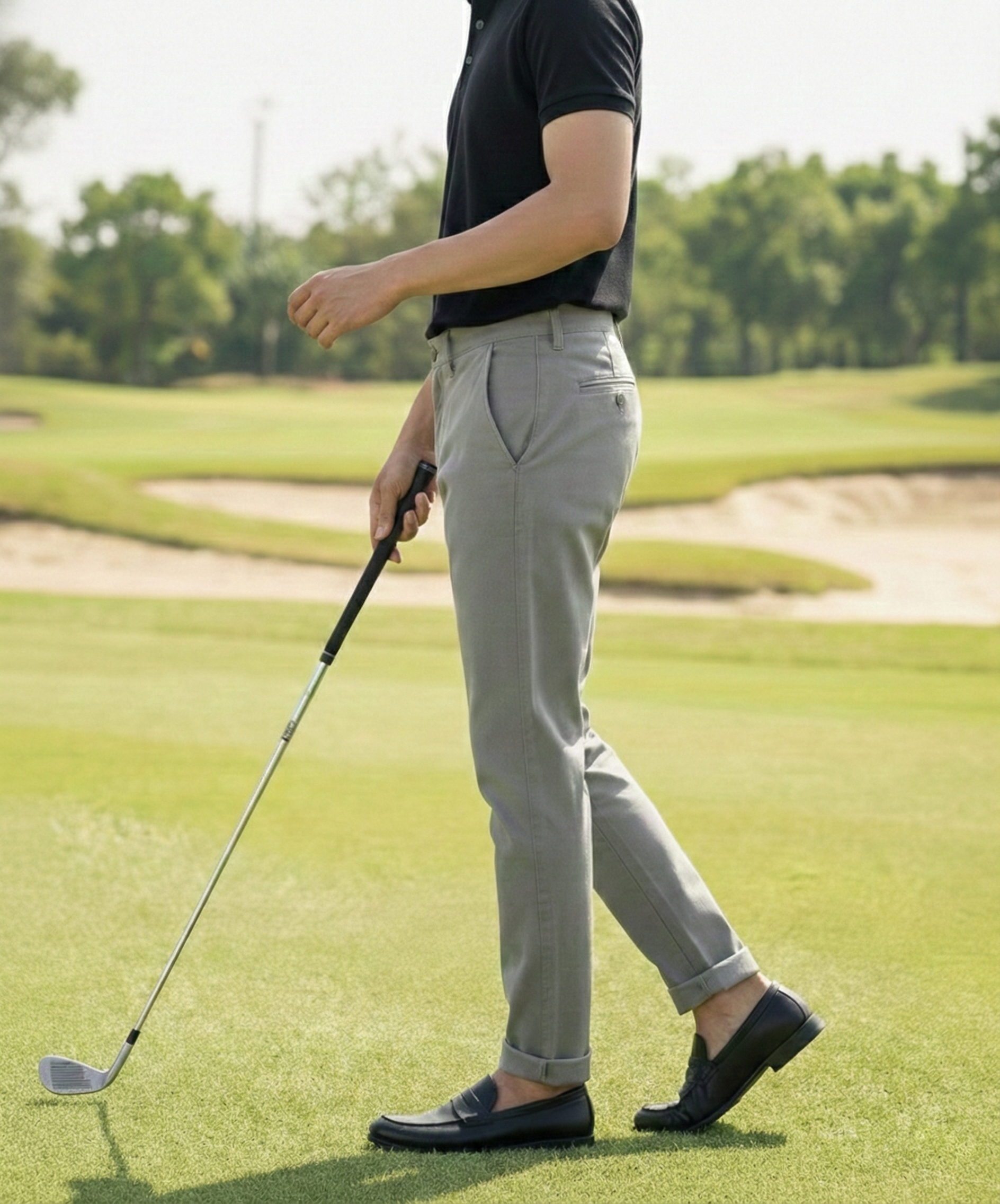 Slim Fit Derby Trousers