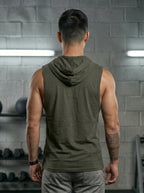 Hooded Gym Vest LEON