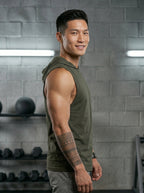 Hooded Gym Vest LEON