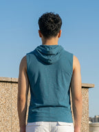 Hooded Gym Vest LEON