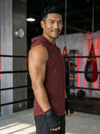 Hooded Gym Vest LEON