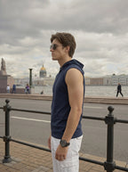 Hooded Gym Vest LEON