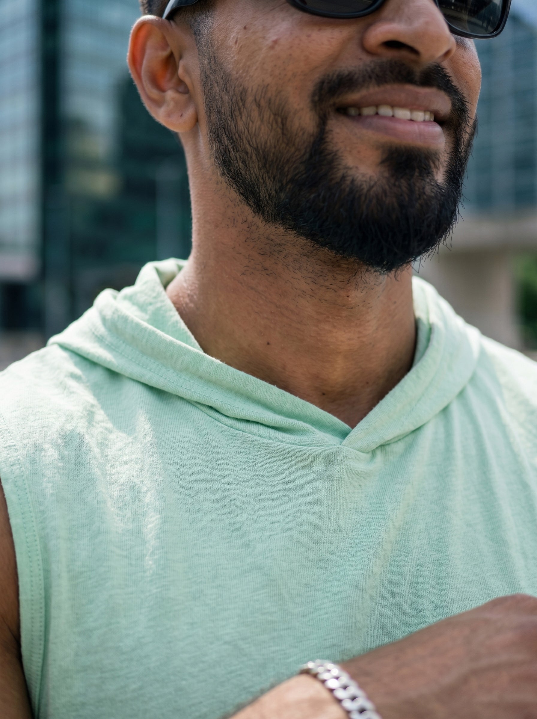 Hooded Gym Vest LEON