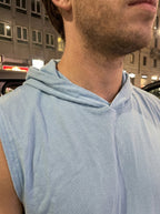 Hooded Gym Vest LEON