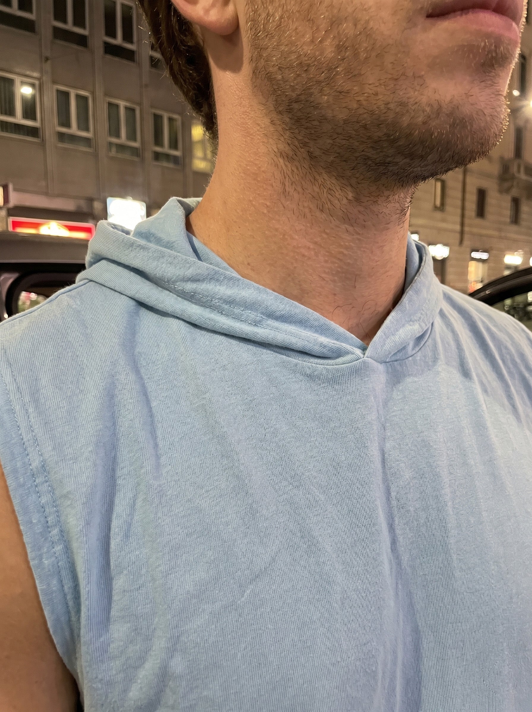 Hooded Gym Vest LEON