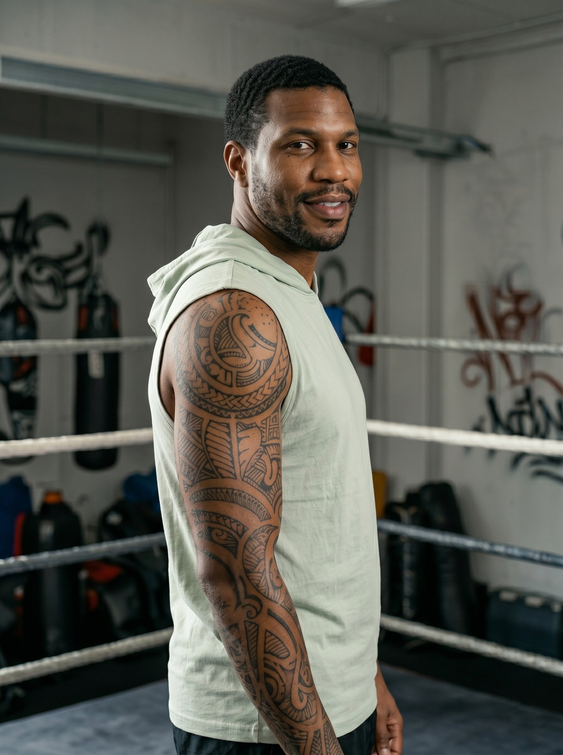 Hooded Gym Vest LEON