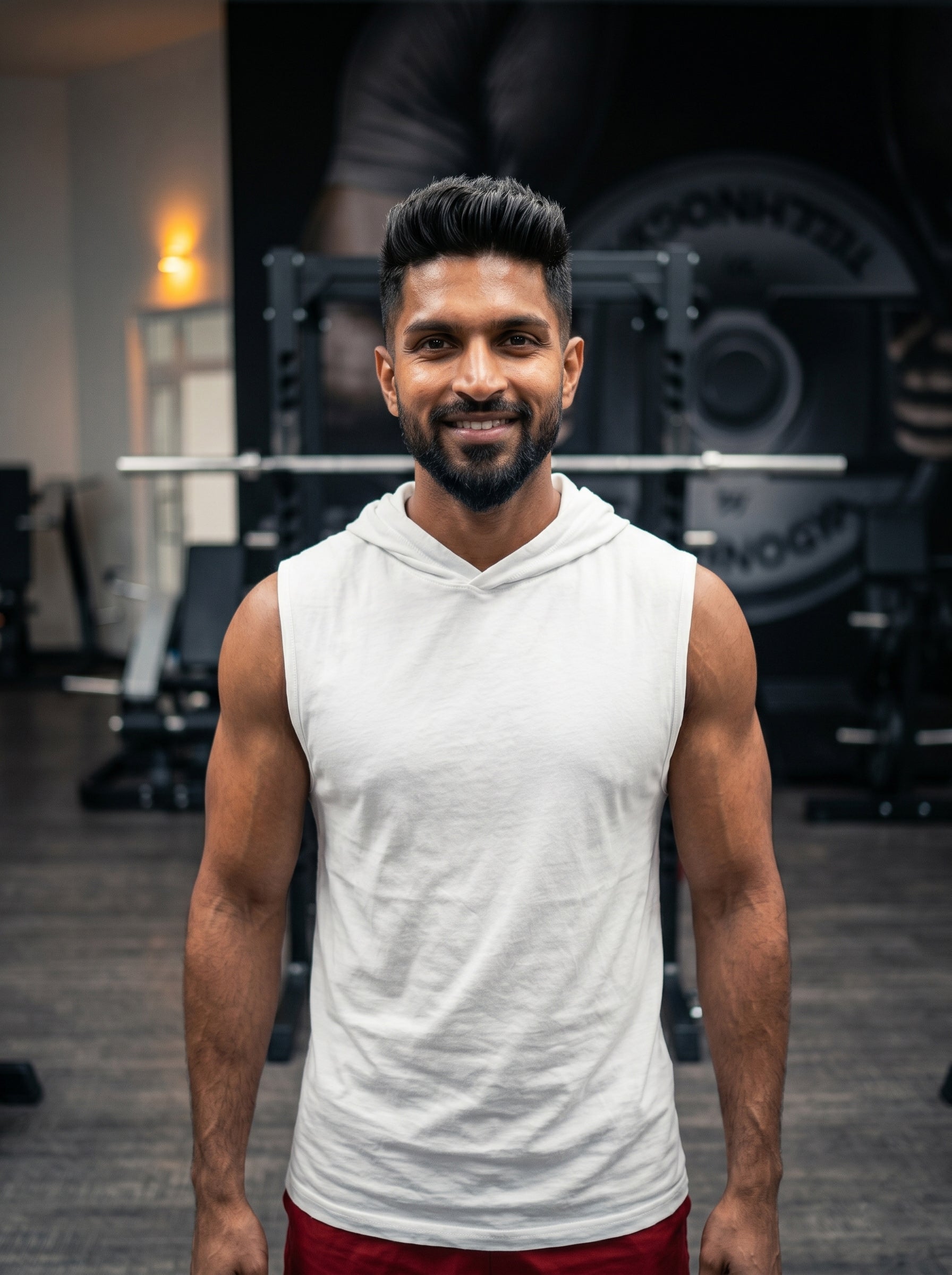 Hooded Gym Vest LEON