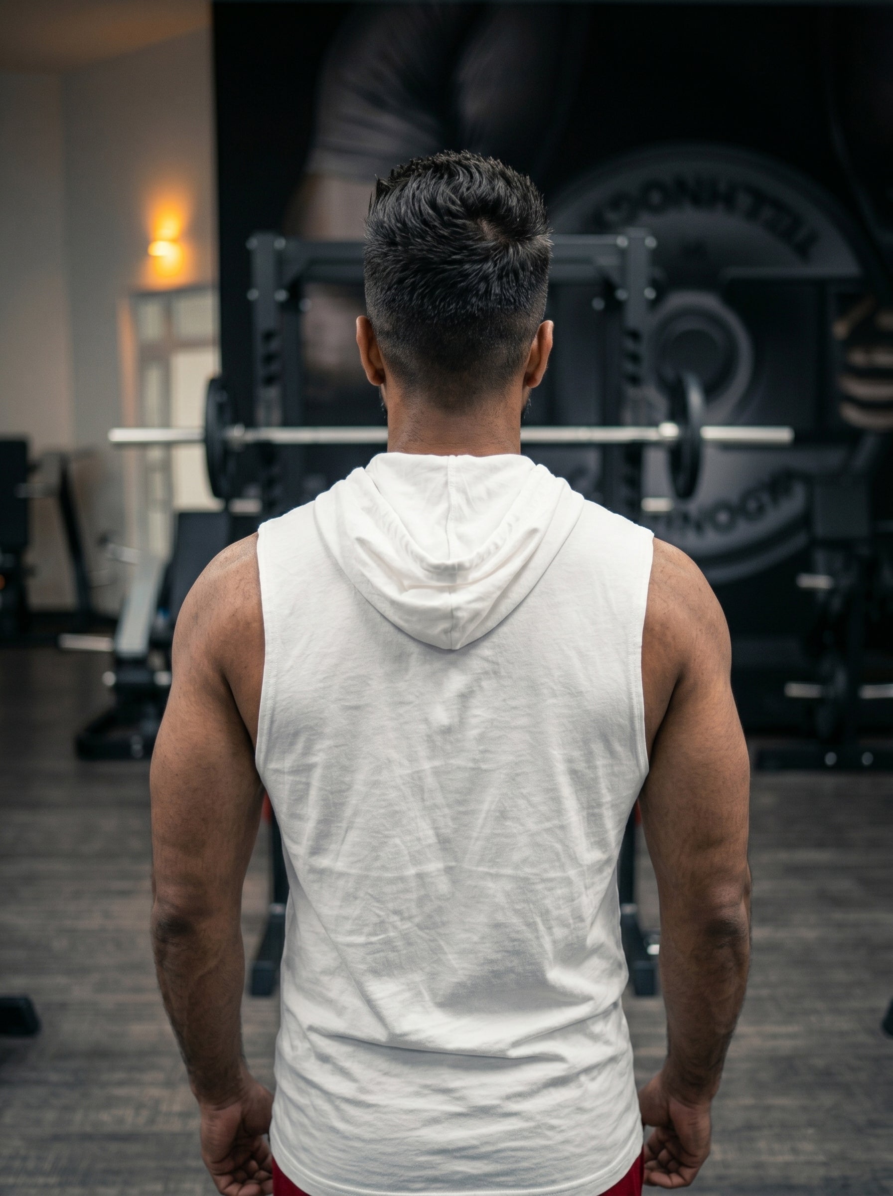 Hooded Gym Vest LEON