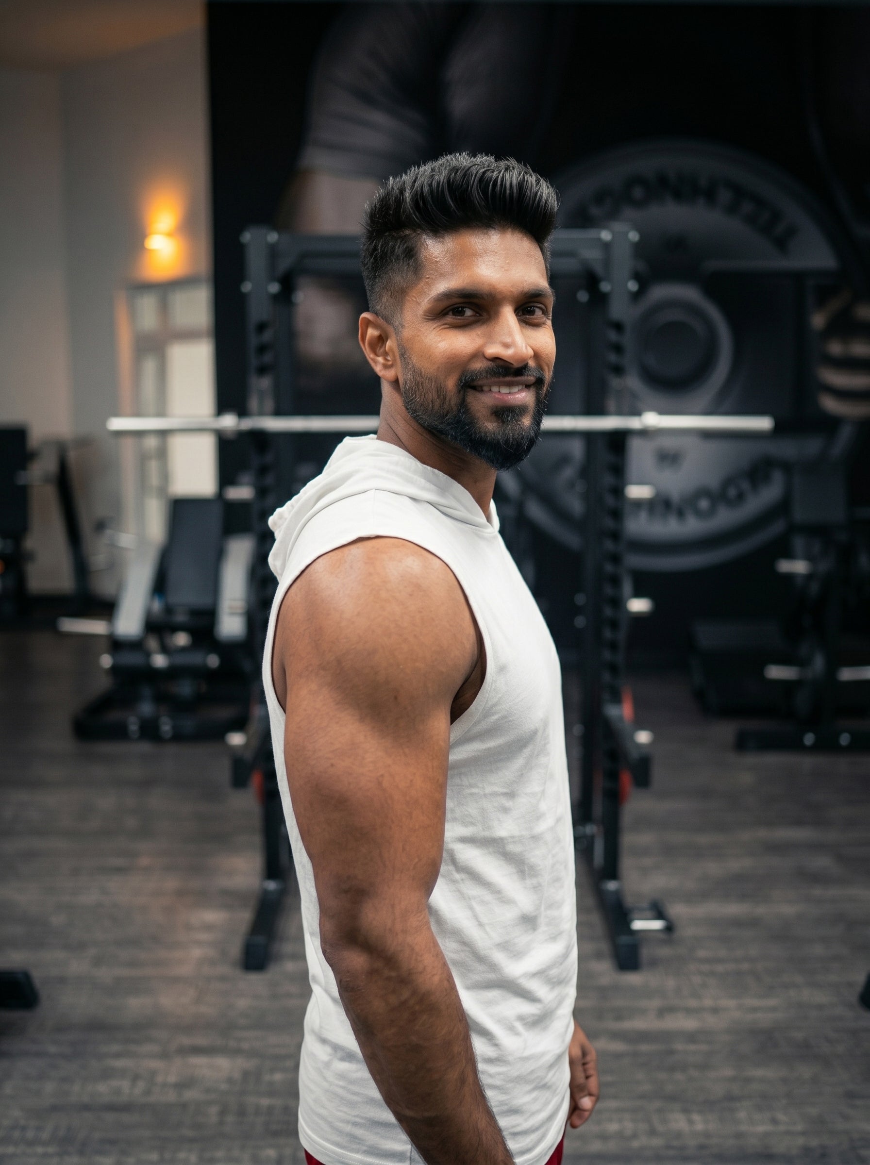 Hooded Gym Vest LEON