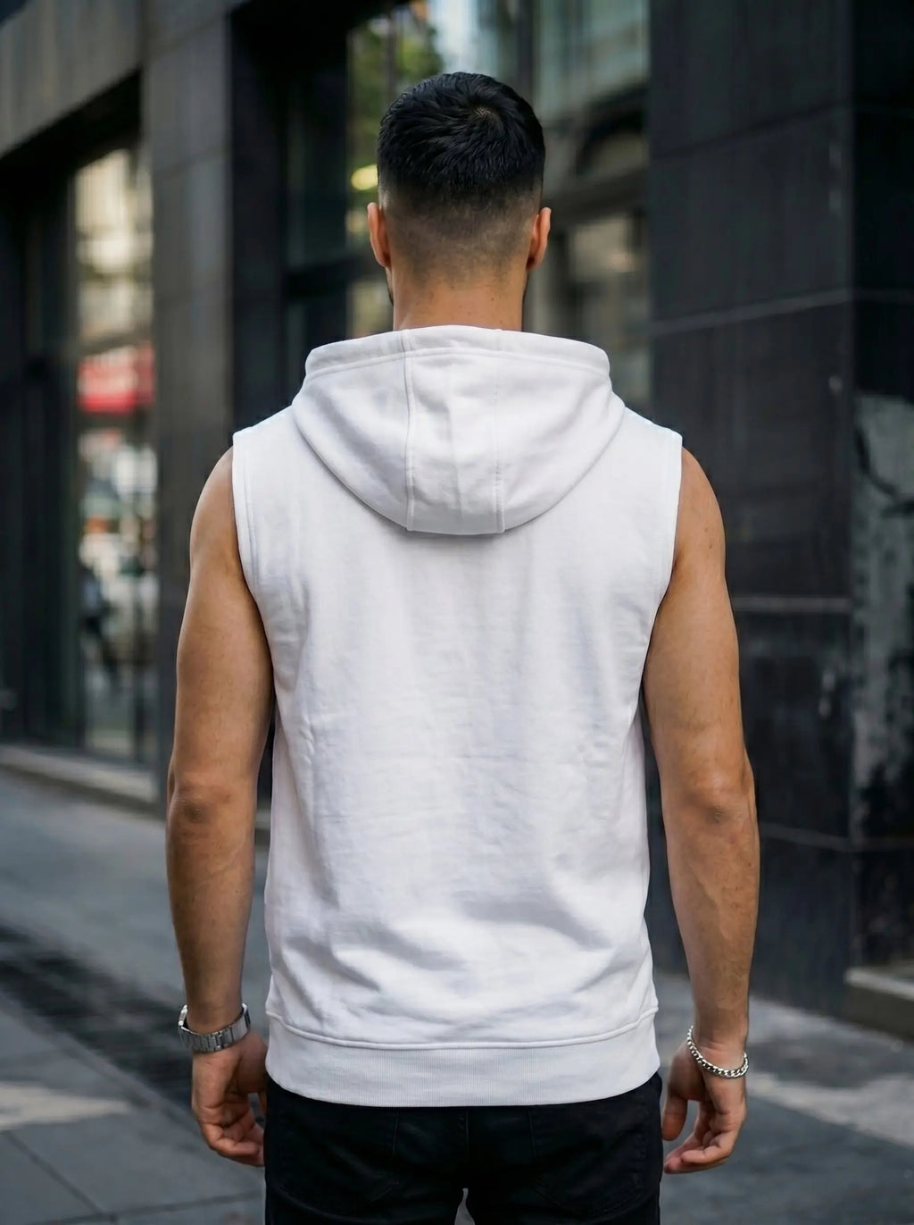 Havana Cuba Printed Sleeveless Pullover Hoodie LEON