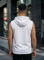 Havana Cuba Printed Sleeveless Pullover Hoodie LEON