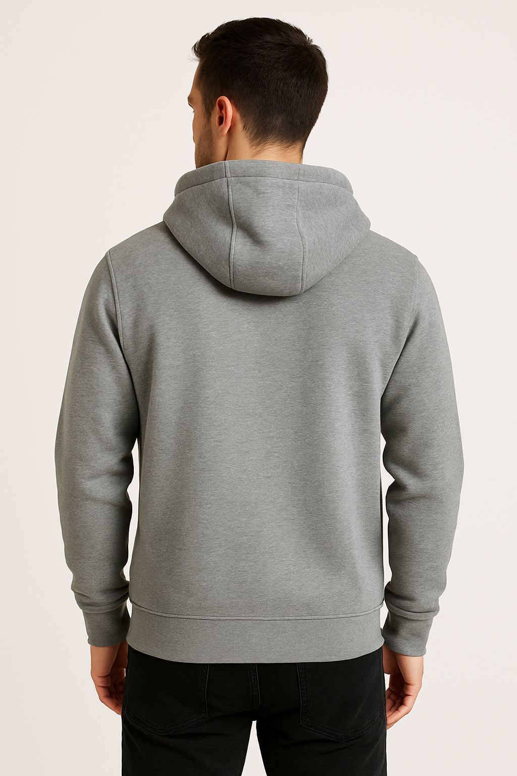 Hope Printed Kangaroo Pocket Full Sleeve  Pullover  Hoodie