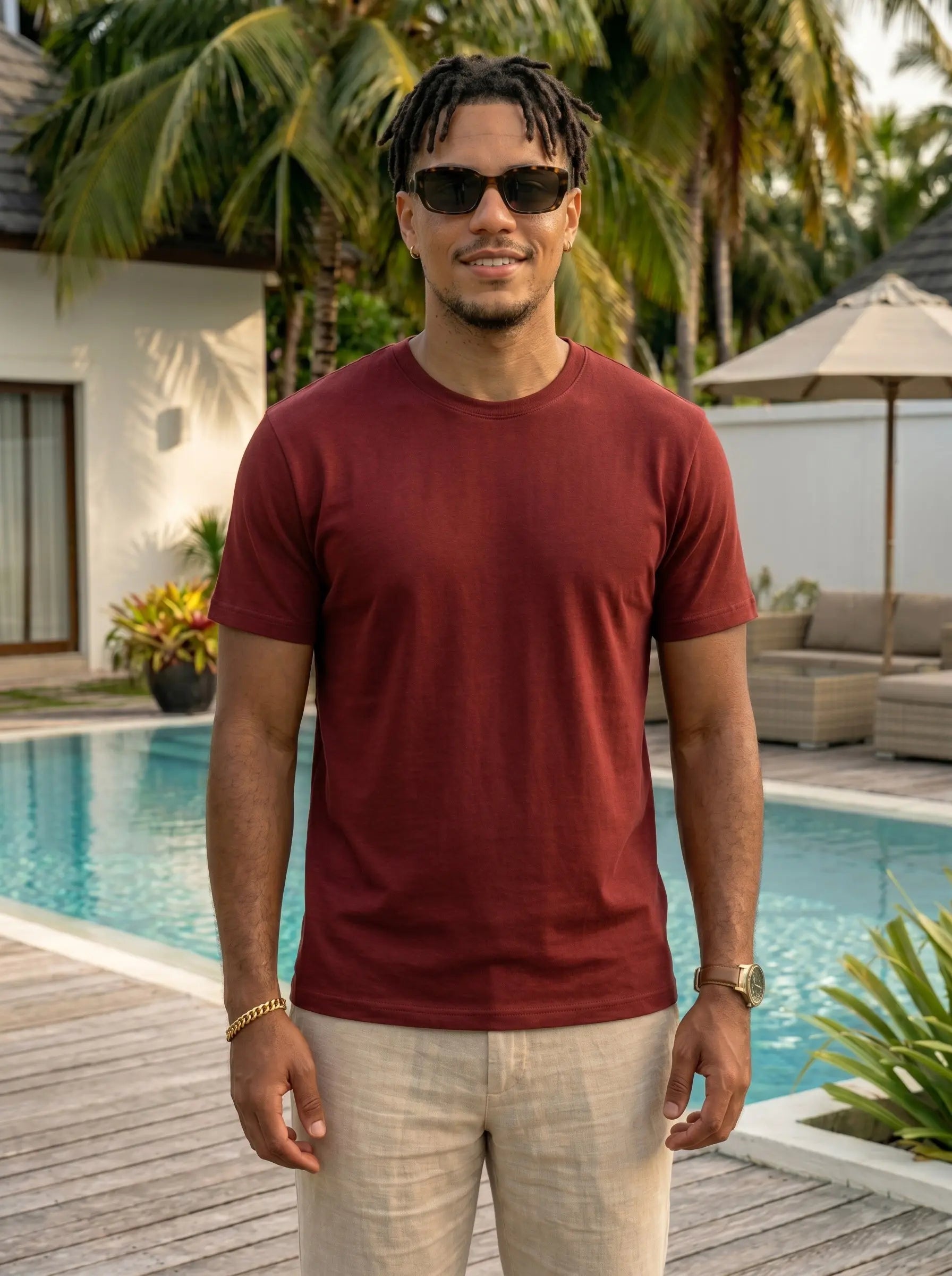 Basic Half Sleeve Tshirt Leon Clothing