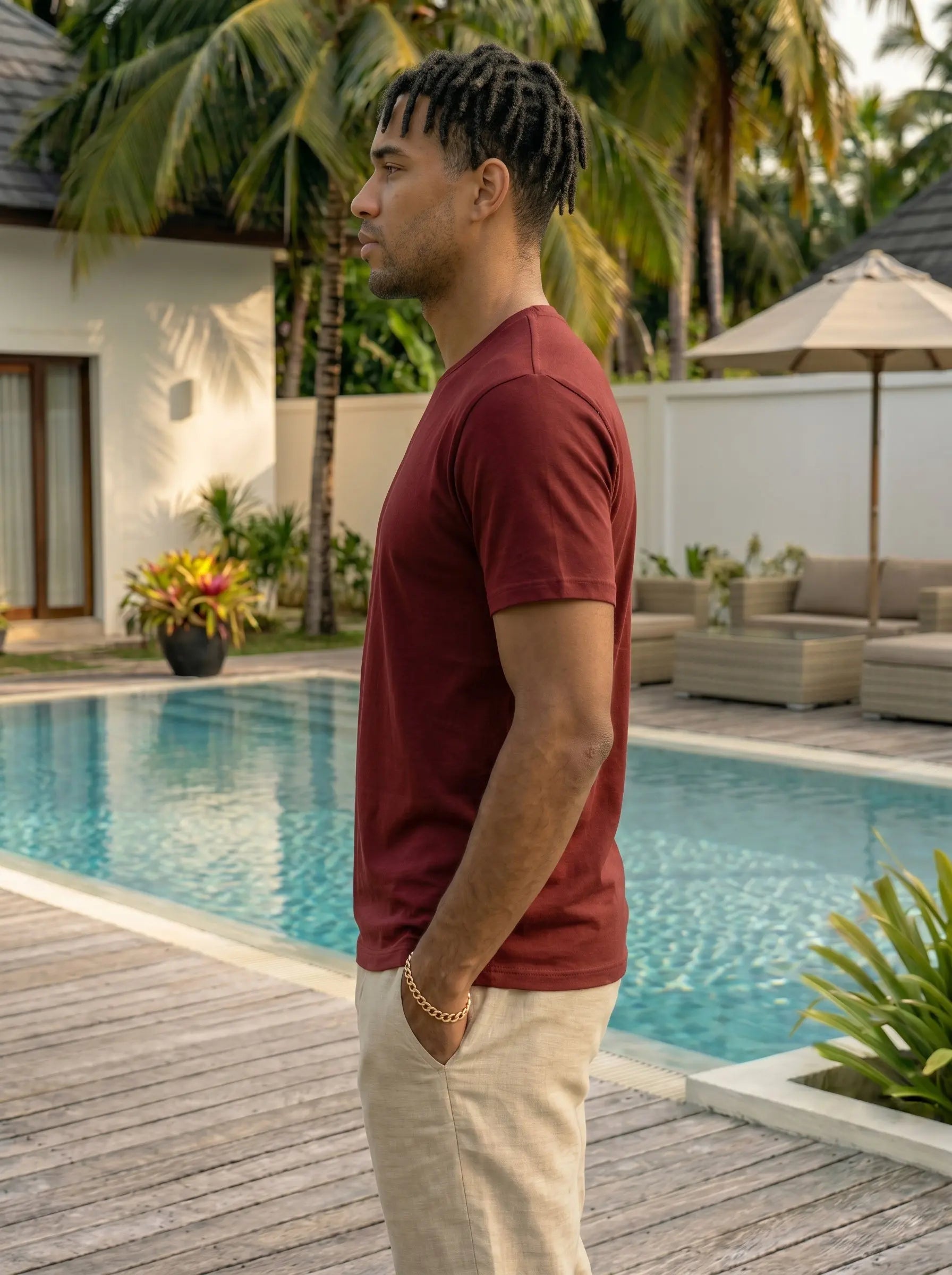 Basic Half Sleeve Tshirt Leon Clothing