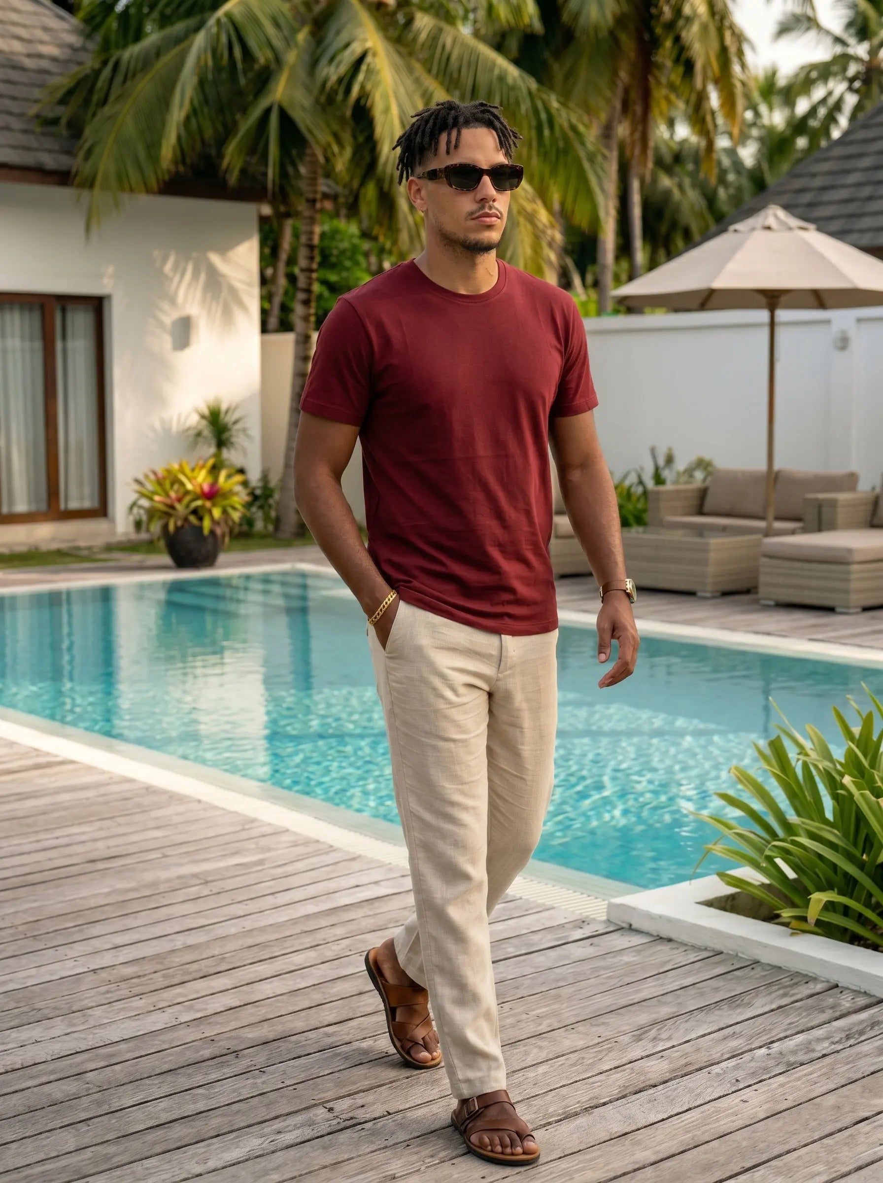 Basic Half Sleeve Tshirt Leon Clothing