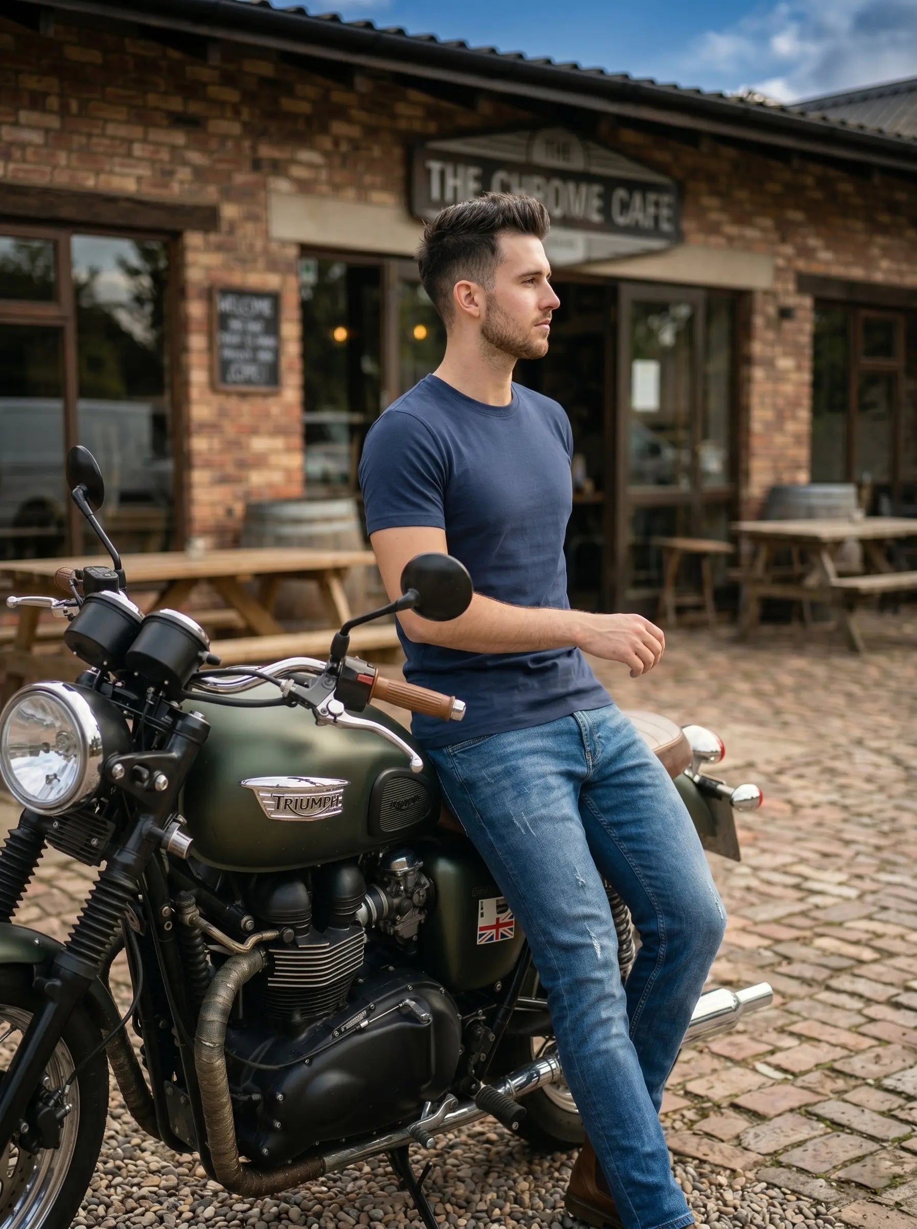 Basic Half Sleeve Tshirt Leon Clothing