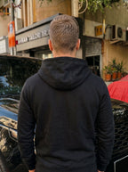 Leon Printed Kangaroo Pocket Full Sleeve  Pullover  Hoodie LEON