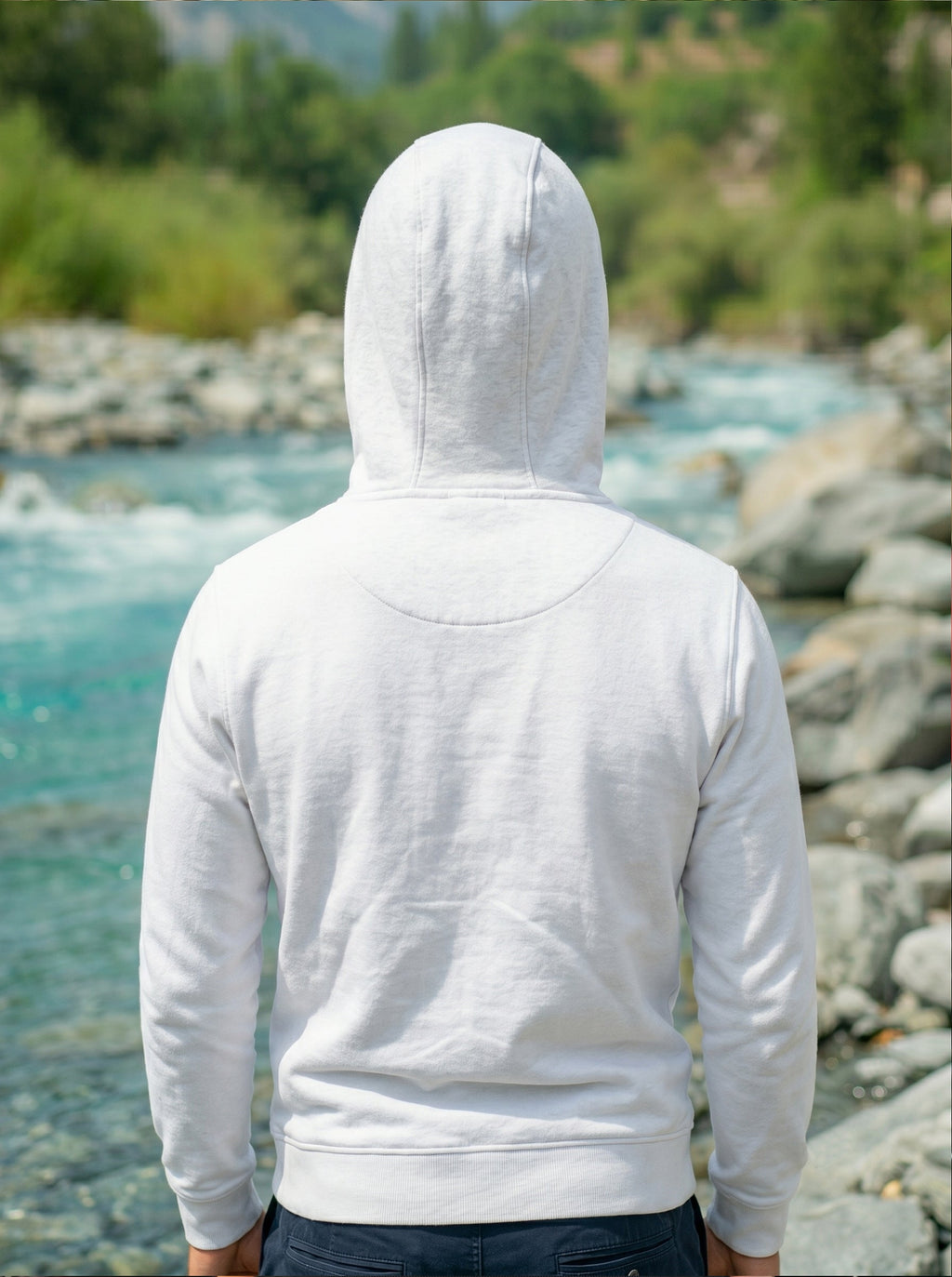 Leon Stamp Printed Kangaroo Pocket Full Sleeve  Pullover  Hoodie LEON